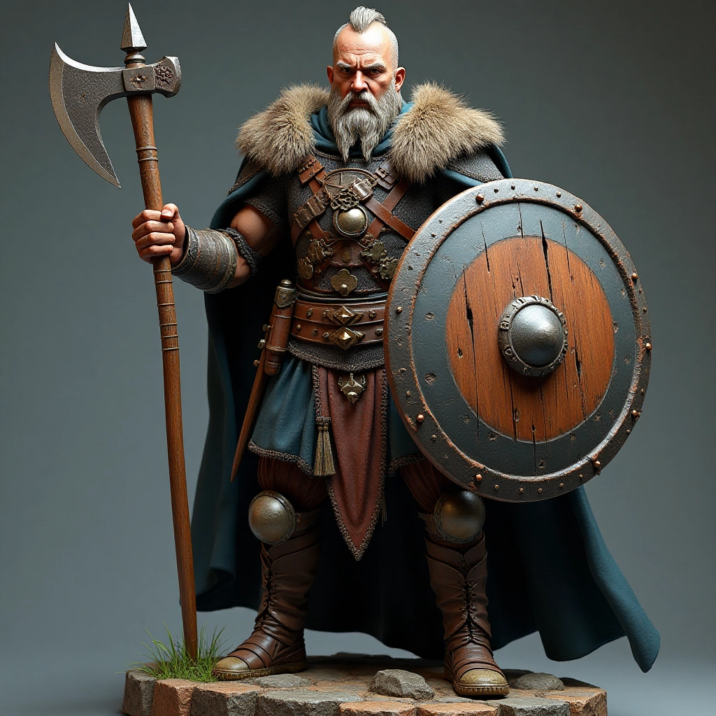 Viking Warrior Statue